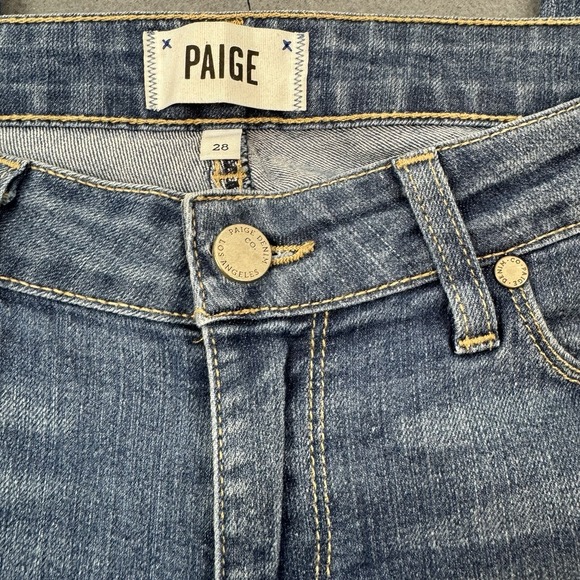 PAIGE Skyline Skinny‎ Womens Blue Jeans - SIZE 28 - Picture 6 of 8